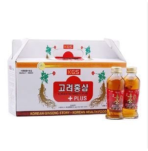 Nước Hồng Sâm Củ KGS 10 Chai x 120ml