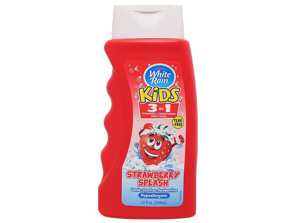 Tắm - Gội - Xả White Rain Kids 3in1 - 354ml
