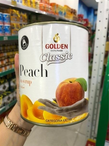 Đào Ngâm Golden Classic 820gr (Hộp)