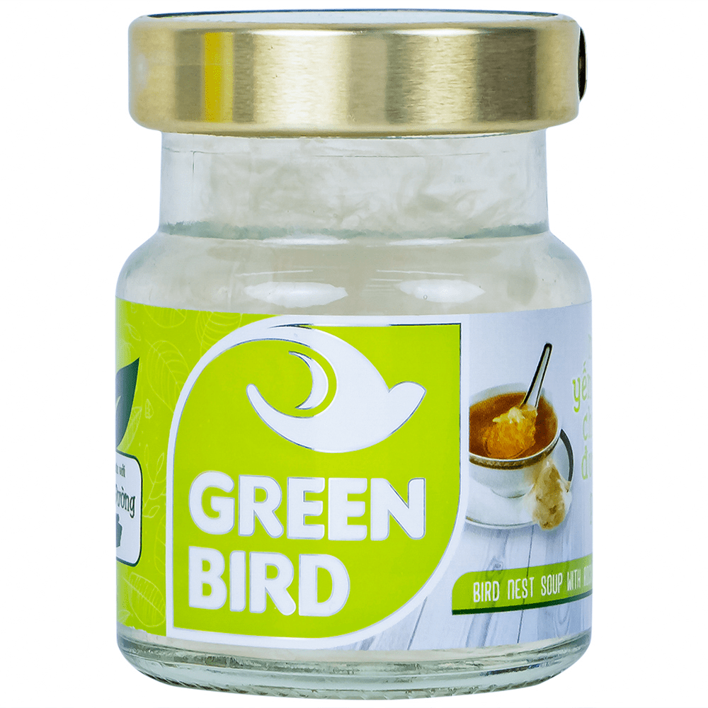 Nước Yến Sào Chưng Đường Phèn Green Bird - 6 Hũ