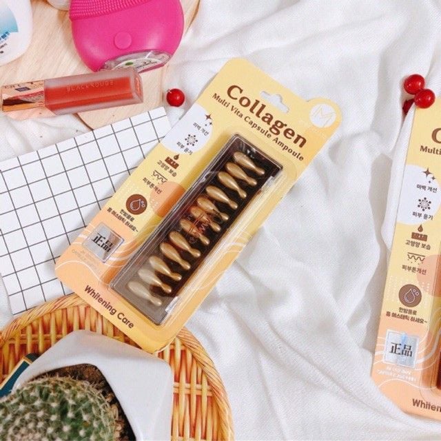 Tinh Chất JM Collagen Multi Vita Capsule Ampoule Hộp 12 VIÊN Siêu