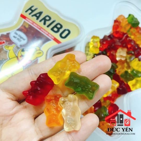 Kẹo Gấu Haribo Goldbaren 922 450gr (Hộp)