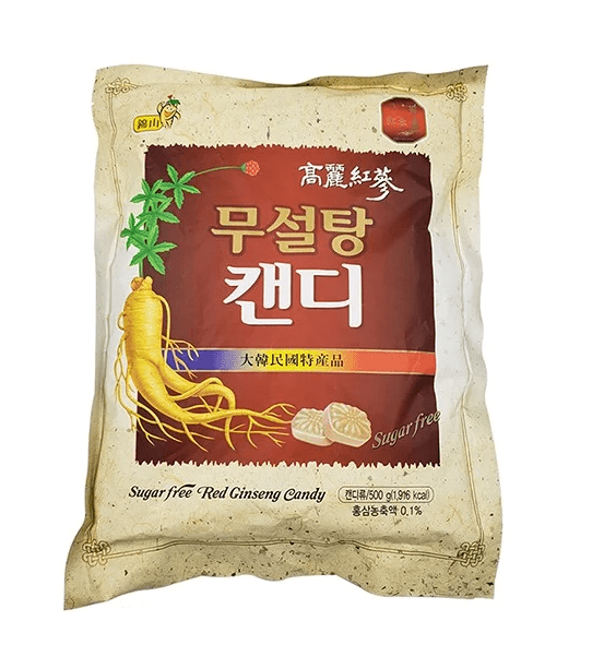 Kẹo Hồng Sâm Không Đường Hàn Quốc - 500g