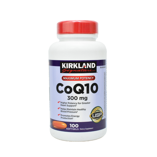 Viên Uống Hỗ Trợ Tim Mạch Tốt Nhất - CoQ10 300mg Kirkland Mỹ - 100 Viên