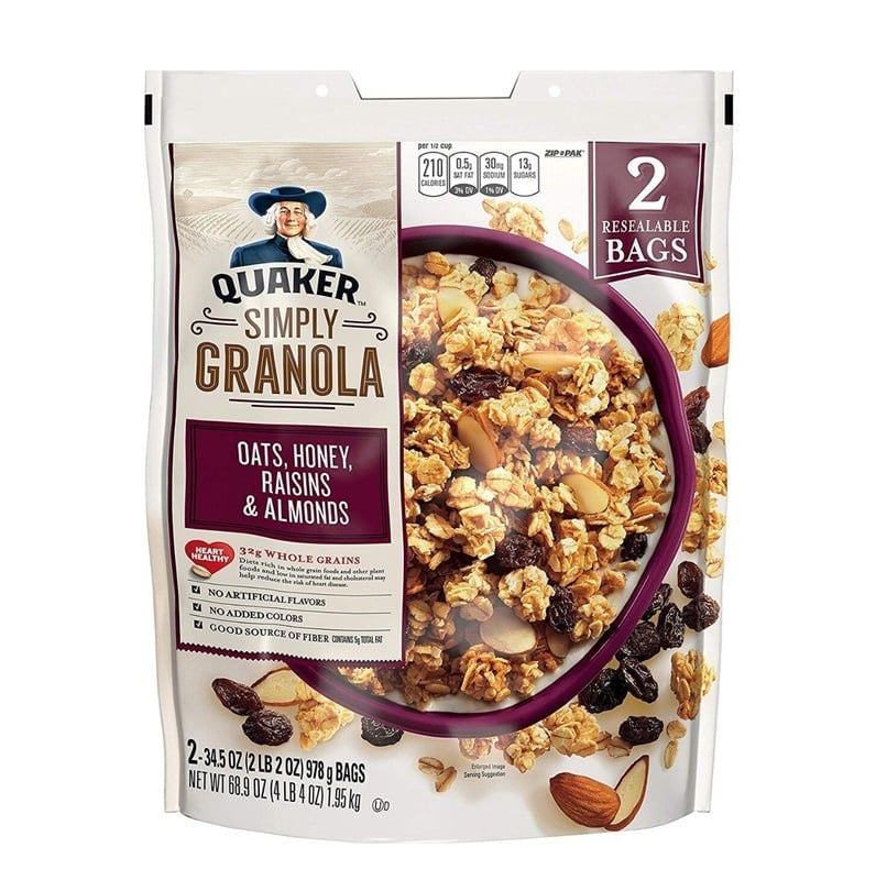 Ngũ Cốc QuaKer Simply Granola 978g