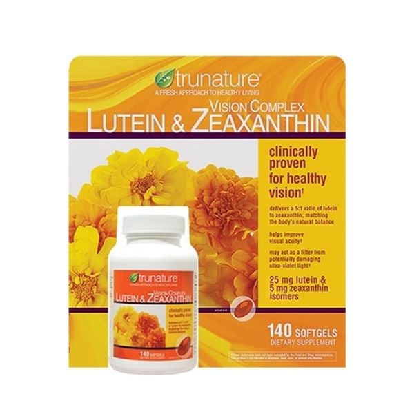 Viên Uống Bổ Mắt Trunature Lutein & Zeaxanthin - 140 Viên