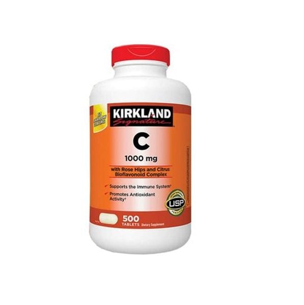 Viên Uống Vitamin C 1000Mg Kirkland - 500 Viên