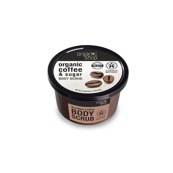 Tẩy Tế Bào Chết Toàn Thân Organic Shop Organic Coffee & Sugar Body Scrub 250ml