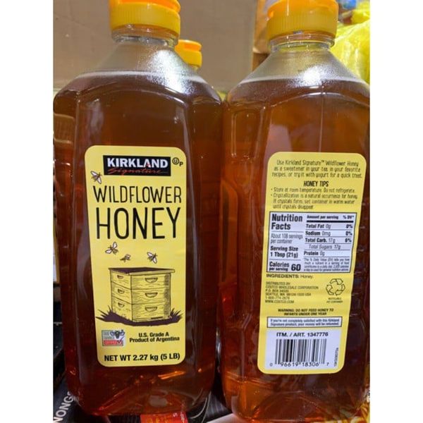 Mật Ong Kirkland Clover Honey - 2.27kg