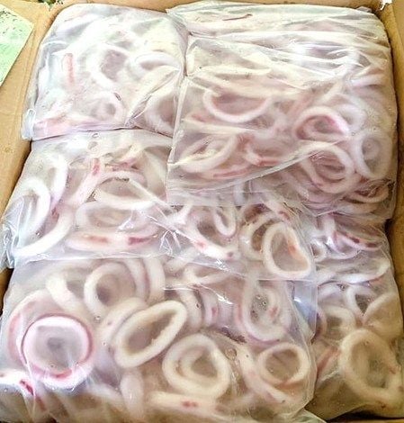 Mực Vòng Cắt Khoanh - NET 600g