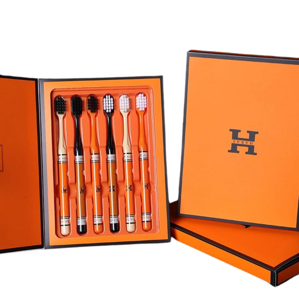 Set Bàn Chải 6 Cây Haras - Sang Trọng Và Chất Lượng!
