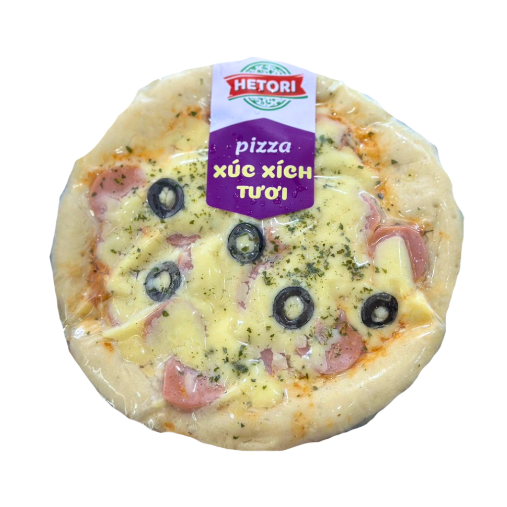 Pizza Xúc Xích Tươi HETORI - Đậm Vị Thơm Lừng!