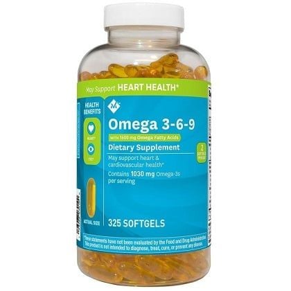 Viên Uống Dầu Cá Bổ Sung Omega 3 - 6 - 9 Member's Mark - 325 Viên