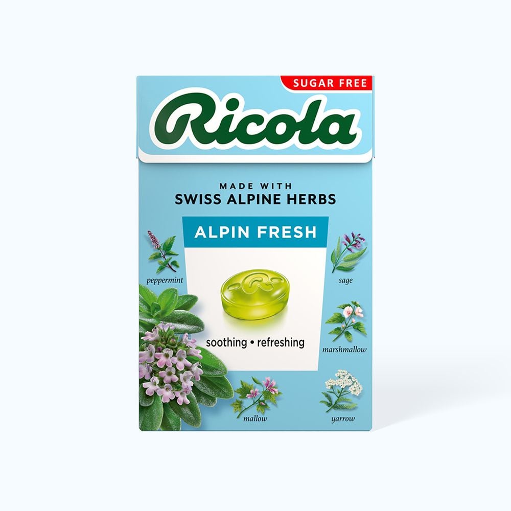 Kẹo Ngậm Thảo Mộc Ricola