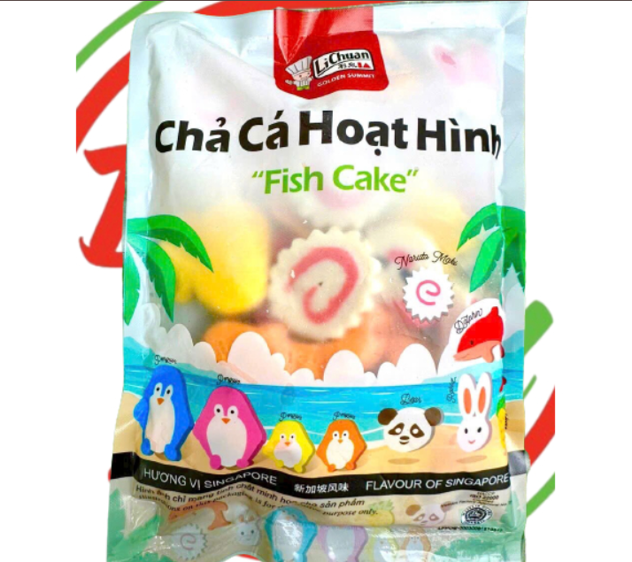Chả Cá Hoạt Hình Lichuan - 500g