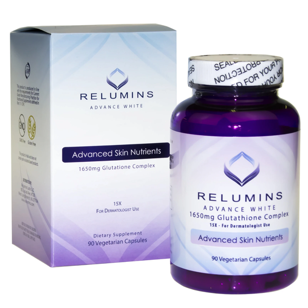 Viên Uống Trắng Da Relumins Advance White 1650 Glutathione Complex 90viên - Mỹ