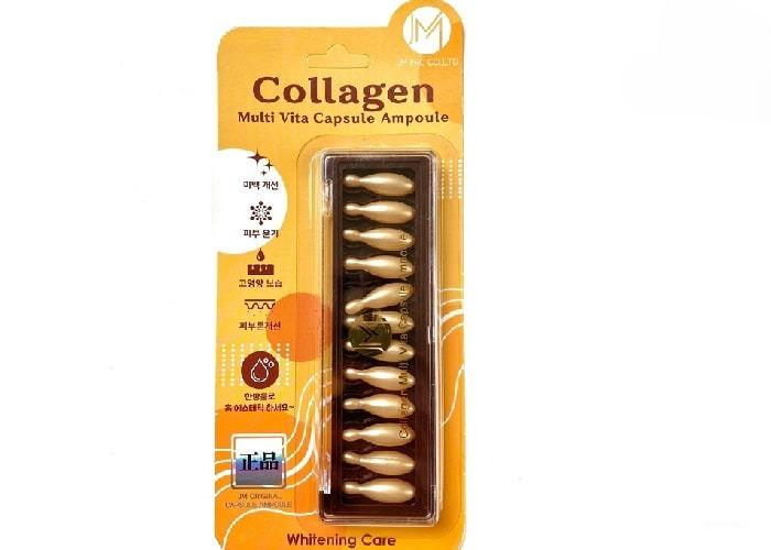 Serum tinh chất JM collagen Multi Vita Capsule Ampoule - 12 viên