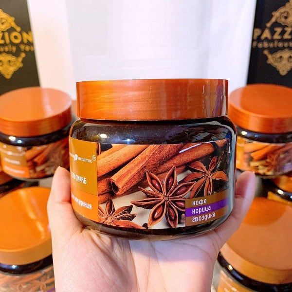 Tẩy tế bào chết toàn thân Quế Đinh Hương Coffee - 380g