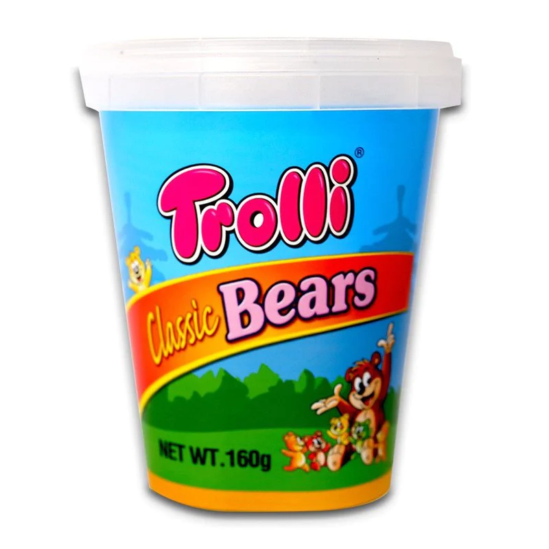 Ly Kẹo Dẻo Trolli - Clasic Bears - 160g
