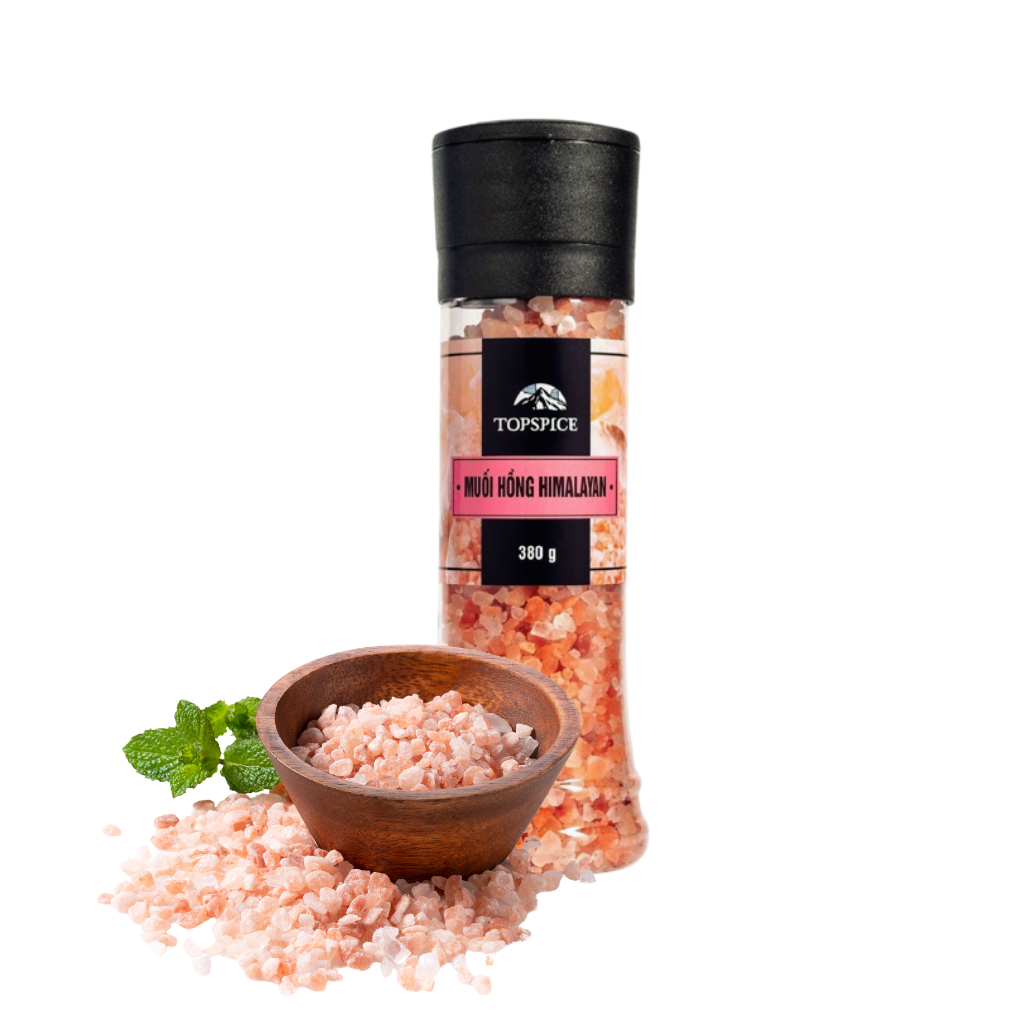 Cối Xay Muối Hồng HIMALAYAN TOPSPICE - 380g