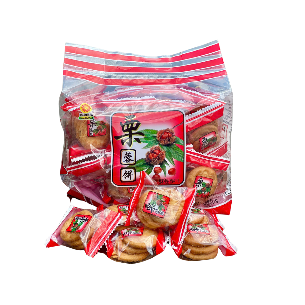 Bánh Quy Hạt Dẻ Hong Da -400g