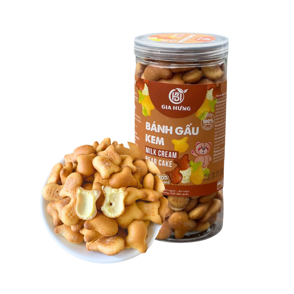 Bánh Gấu Kem Gia Hưng - 400g