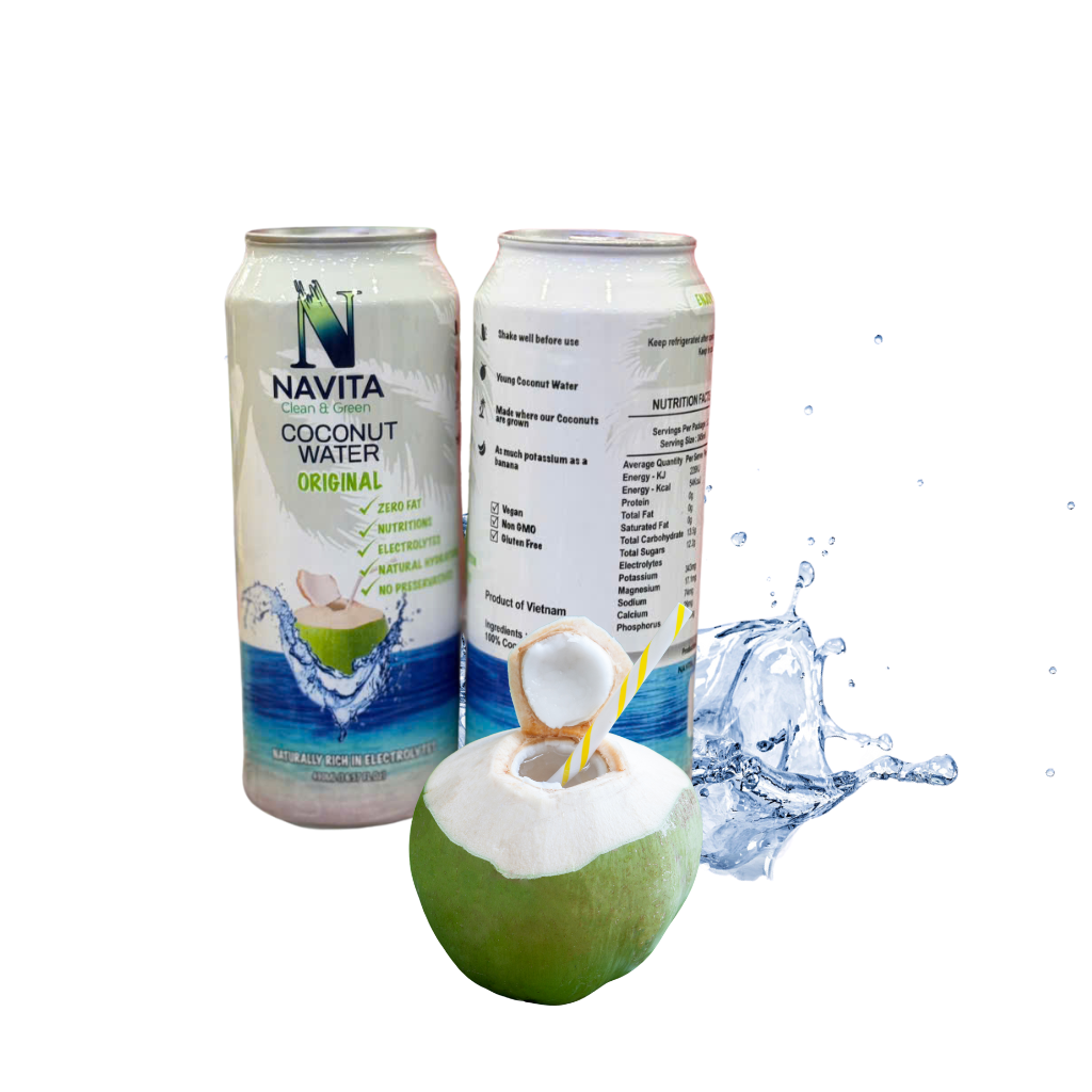 Nước Dừa Nguyên Chất Đóng Chai NAVITA 490ml