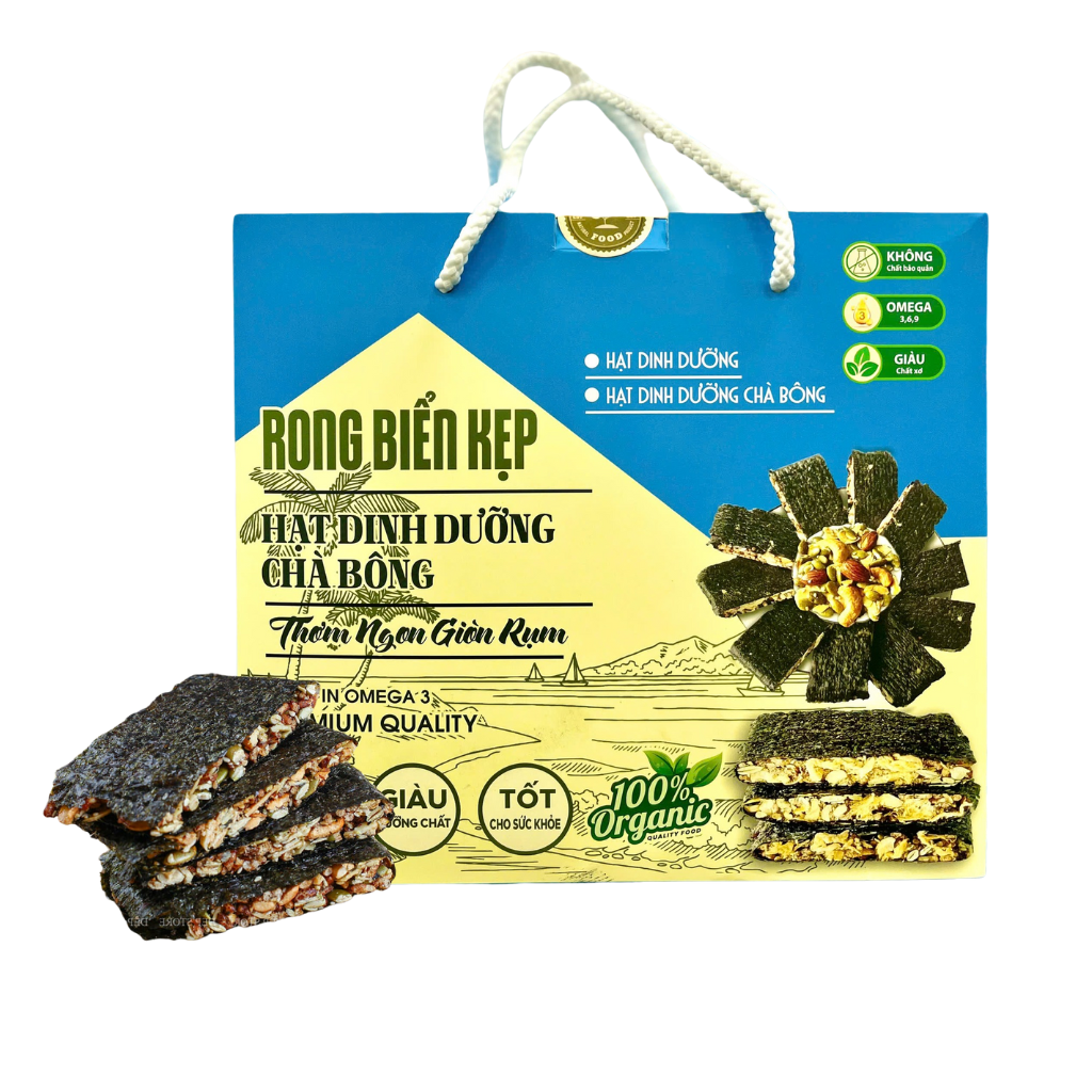 Rong Biển Kẹp Hạt Dinh Dưỡng 500gr