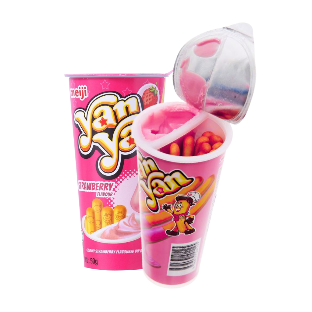 Bánh Que Chấm YAN YAN Vị Dâu - 50g