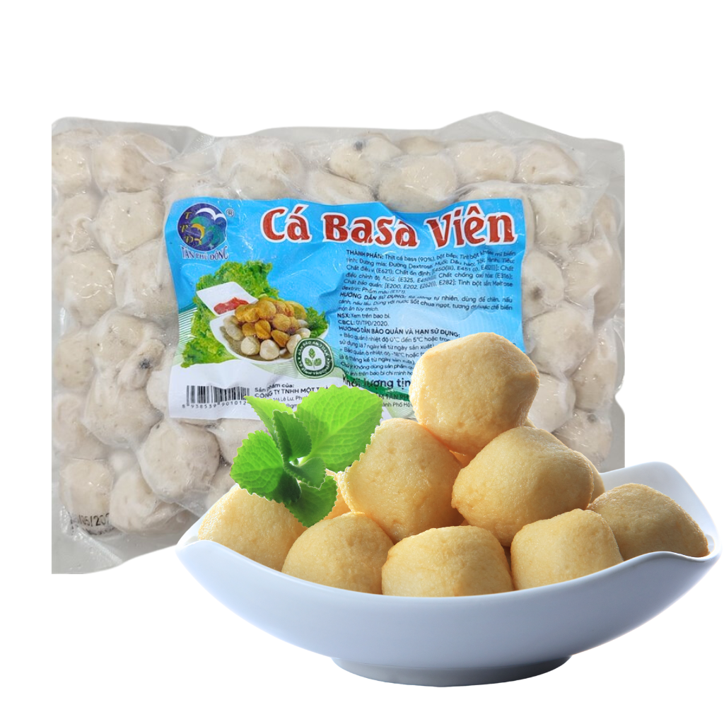 Cá Basa Viên - Gói 500gr
