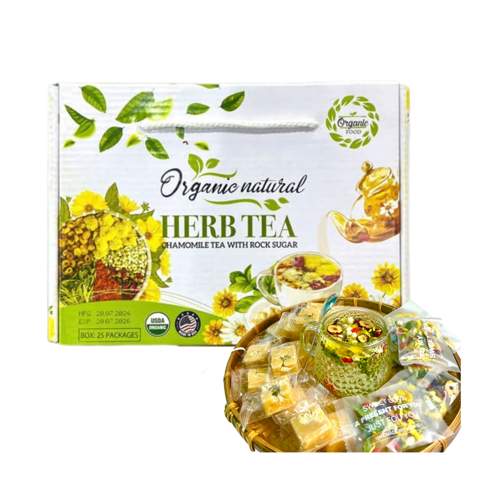 Trà Hoa Cúc Dưỡng Nhan Herb Tea Organic - 330g
