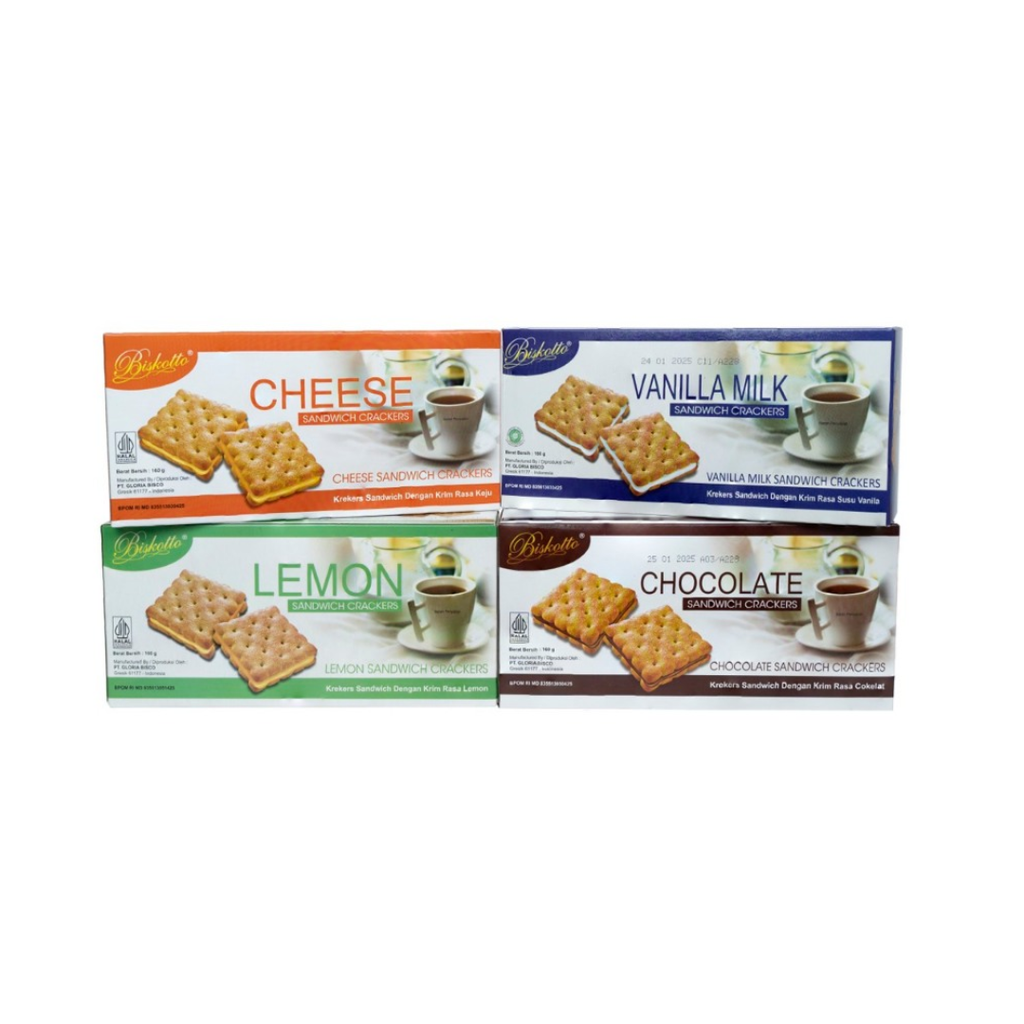 Bánh Quy Sanwich Biskotto - 160g