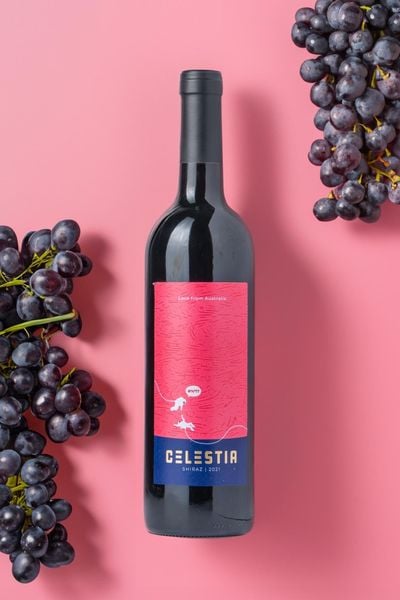 Rượu Vang Đỏ Celestia Shiraz - 750ml
