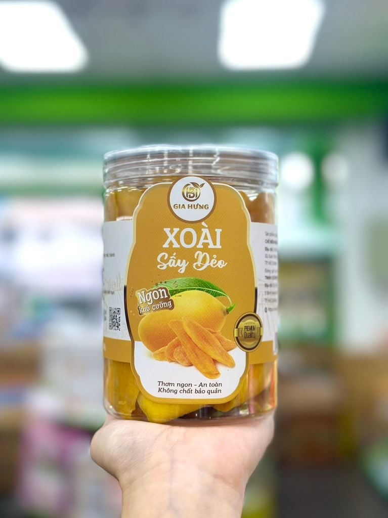 Xoài Sấy Dẻo - Vị ngon ngọt ngào, dinh dưỡng dồi dào!