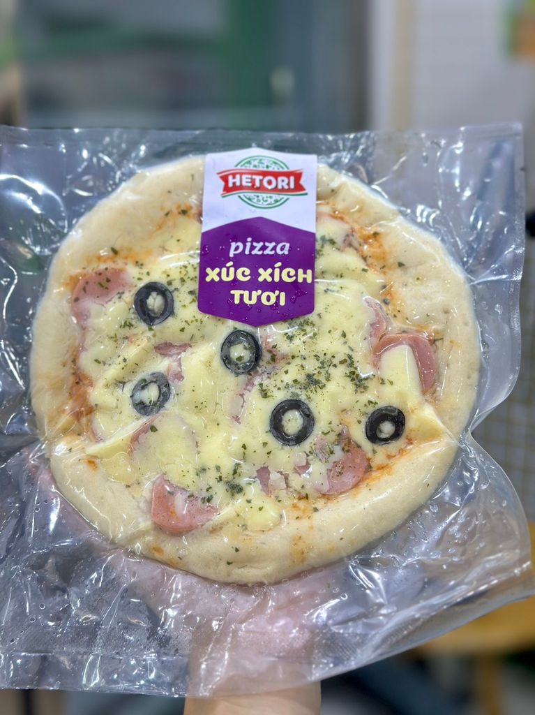 Pizza Xúc Xích Tươi HETORI - Đậm Vị Thơm Lừng!