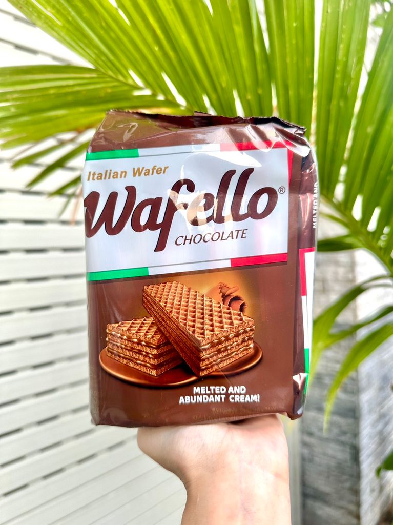 Bánh Xốp Phô Mai- Chocolate Wafello- Xốp Ngon Tròn Vị !