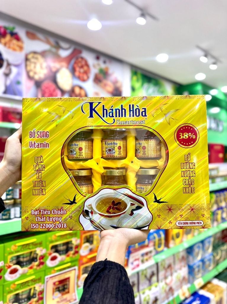 Yến Smart Nest Khánh Hòa 38% - 6 lọ x 70ml