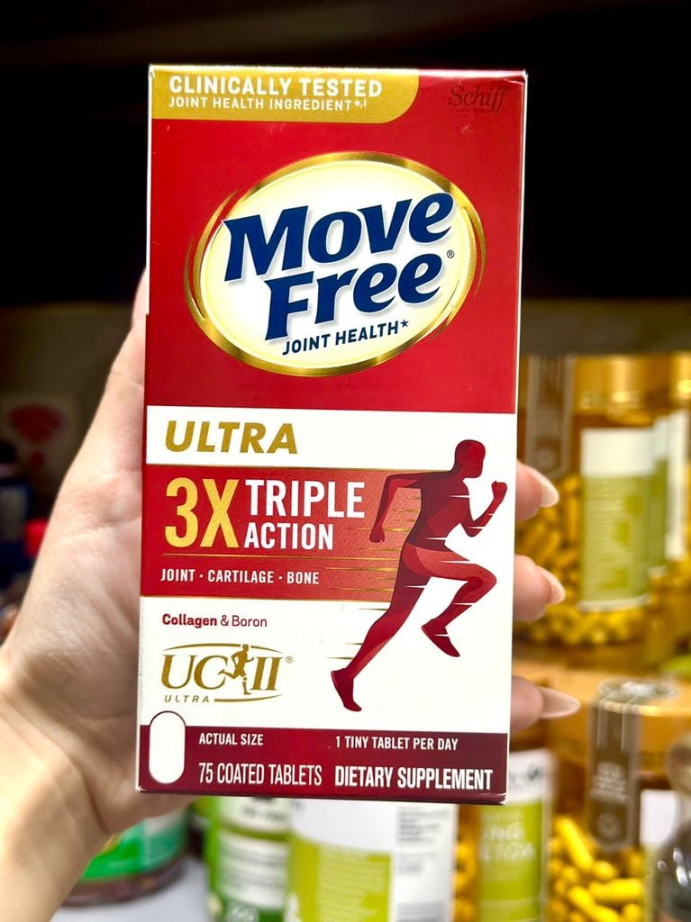 Viên Uống Bổ xương Khớp Schiff Move Free Ultra Triple Action 75 Viên Của Mỹ