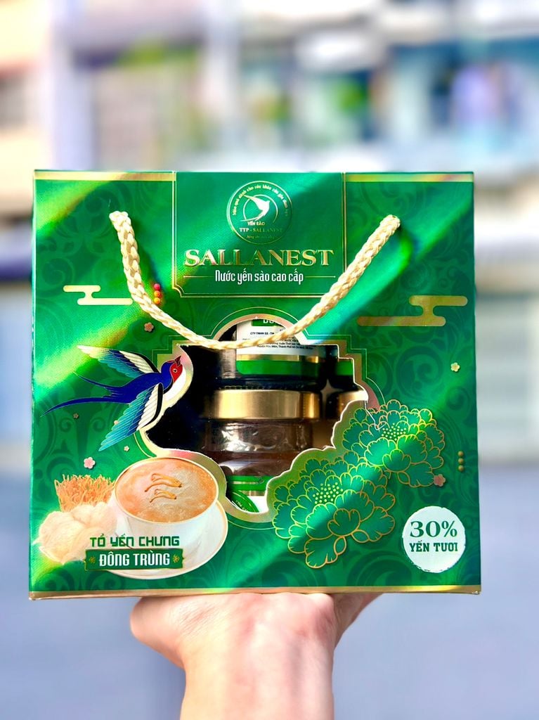 Tổ Yến Sallanest 5 Vị - Lốc 6 Hũ × 70ml