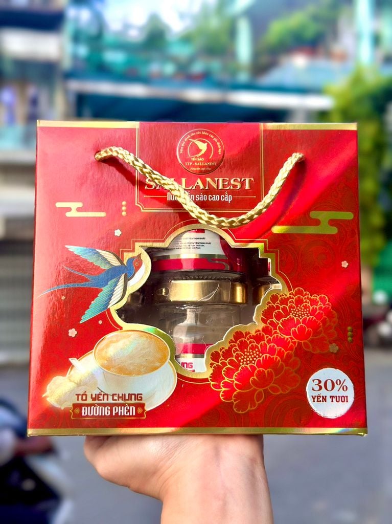 Tổ Yến Sallanest 5 Vị - Lốc 6 Hũ × 70ml