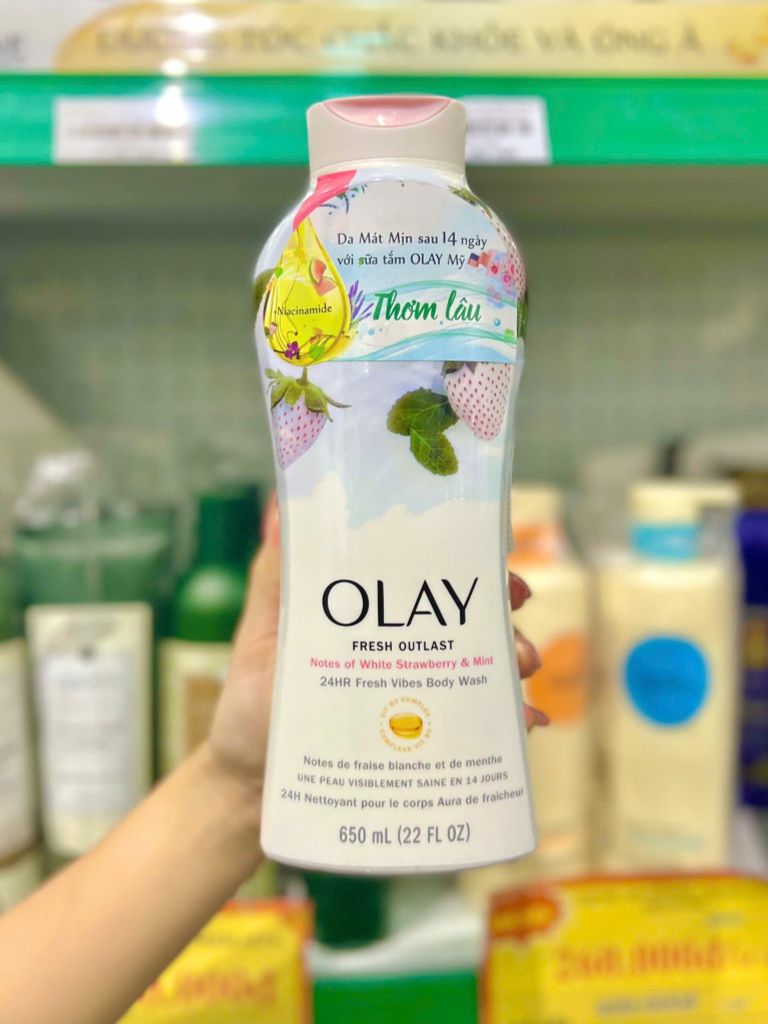 Sữa Tắm OLAY Dưỡng Ẩm B3 Complex - 650ml