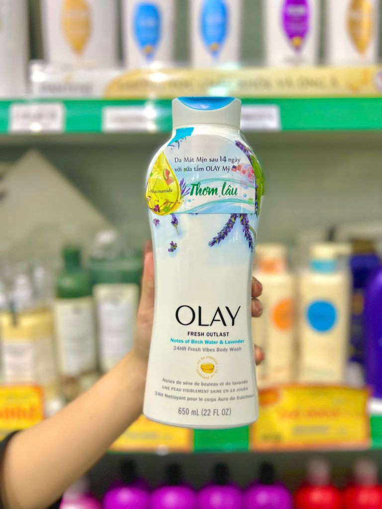 Sữa Tắm OLAY Dưỡng Ẩm B3 Complex - 650ml