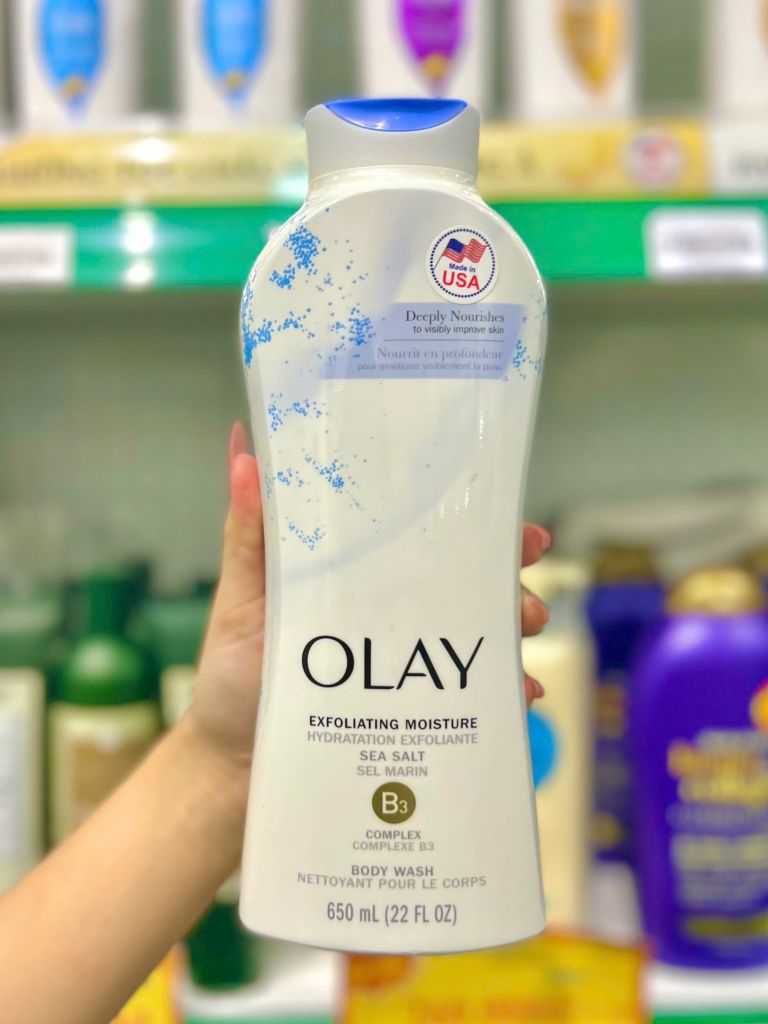 Sữa Tắm OLAY Dưỡng Ẩm B3 Complex - 650ml