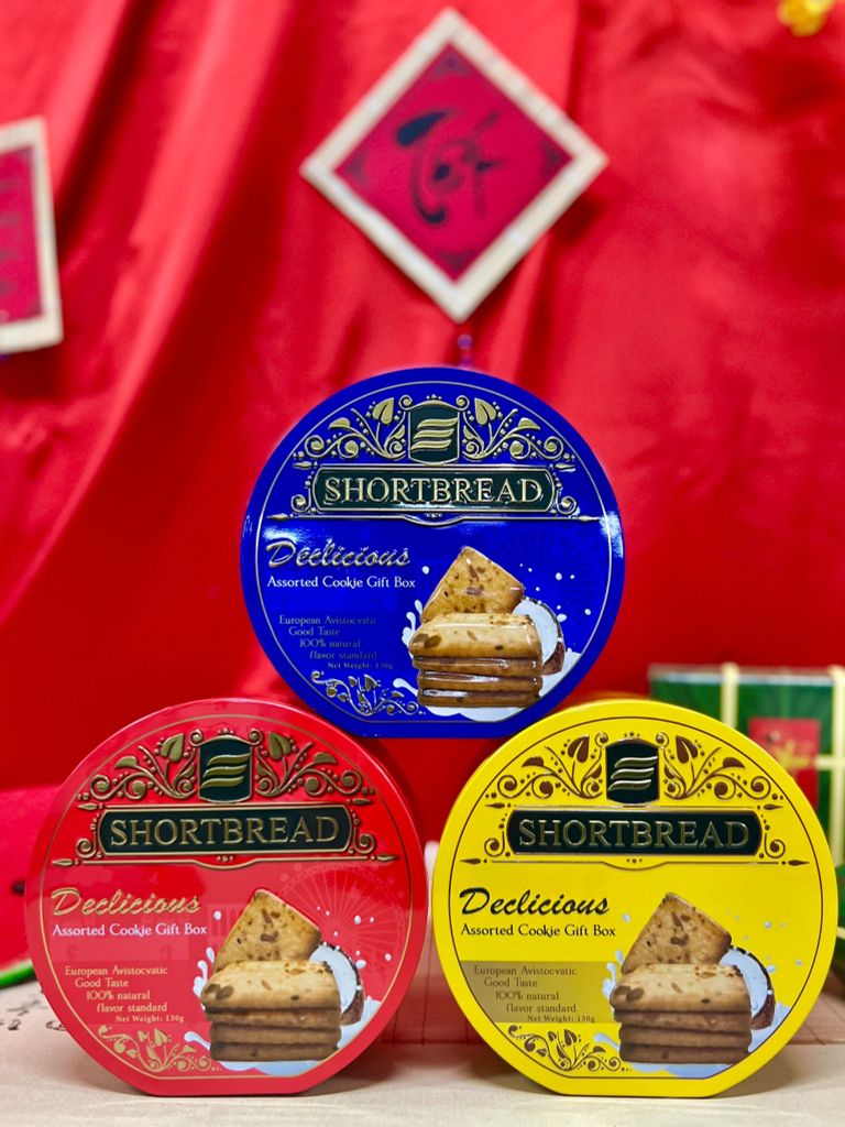 Bánh Quy Dừa Nướng Shortbread - 130G