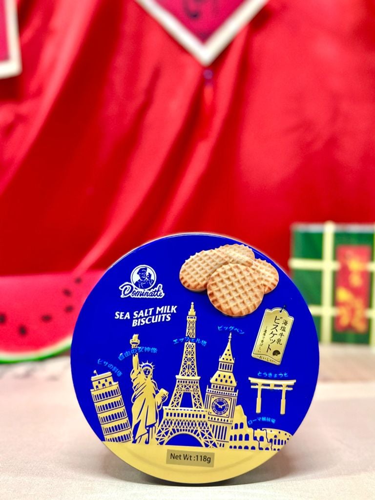 Bánh Quy Dominatle Sea Salt Milk - 118g
