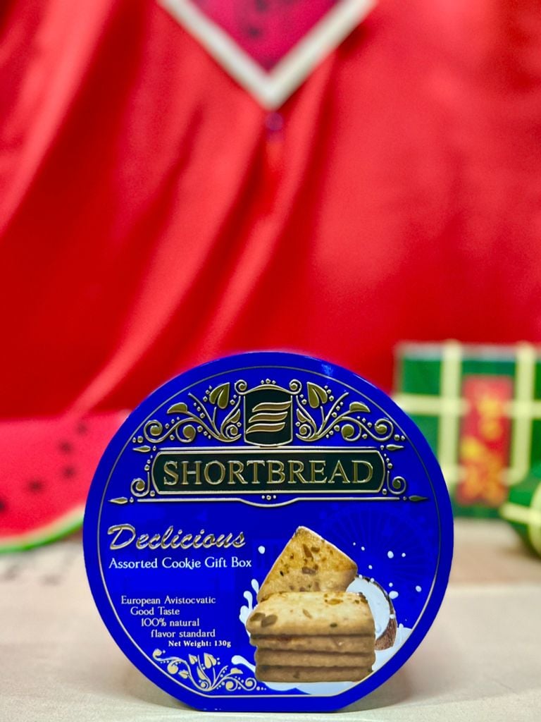 Bánh Quy Dừa Nướng Shortbread - 130G