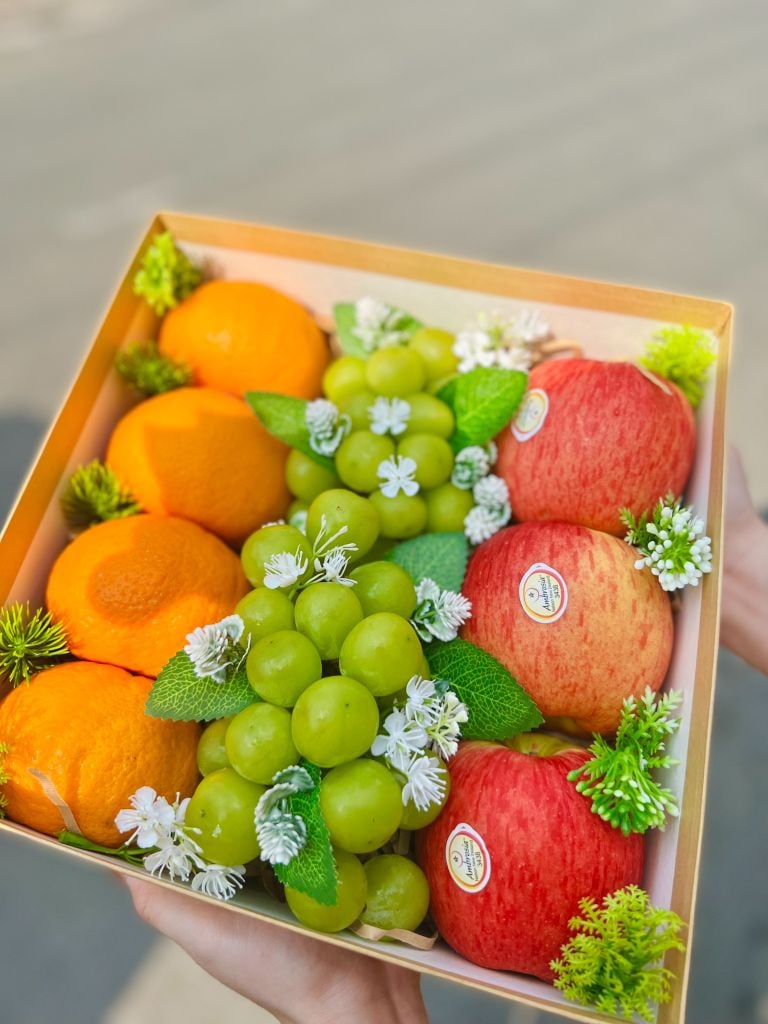 Giỏ Trái Cây Tặng Thầy Cô -02