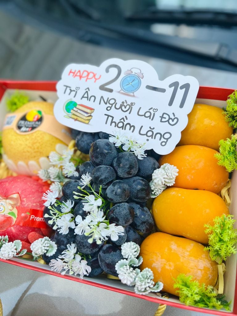 Giỏ Trái Cây Tặng Thầy Cô -01