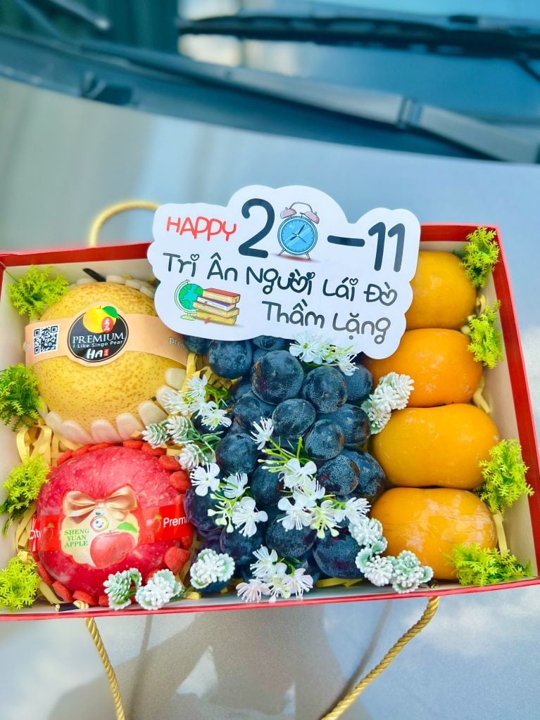 Giỏ Trái Cây Tặng Thầy Cô -01