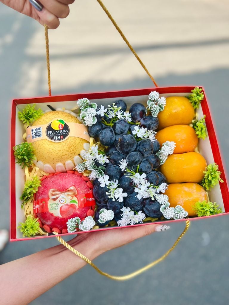 Giỏ Trái Cây Tặng Thầy Cô -01